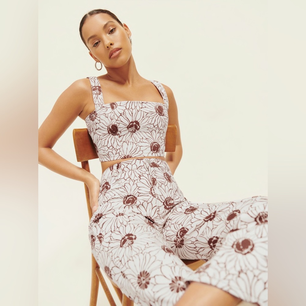 NWT | Reformation 2 Piece Jean Set